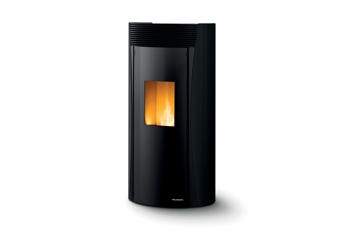 Stufa a pellet PALAZZETTI Ecofire, Vivienne 13 kw - Acciaio nero