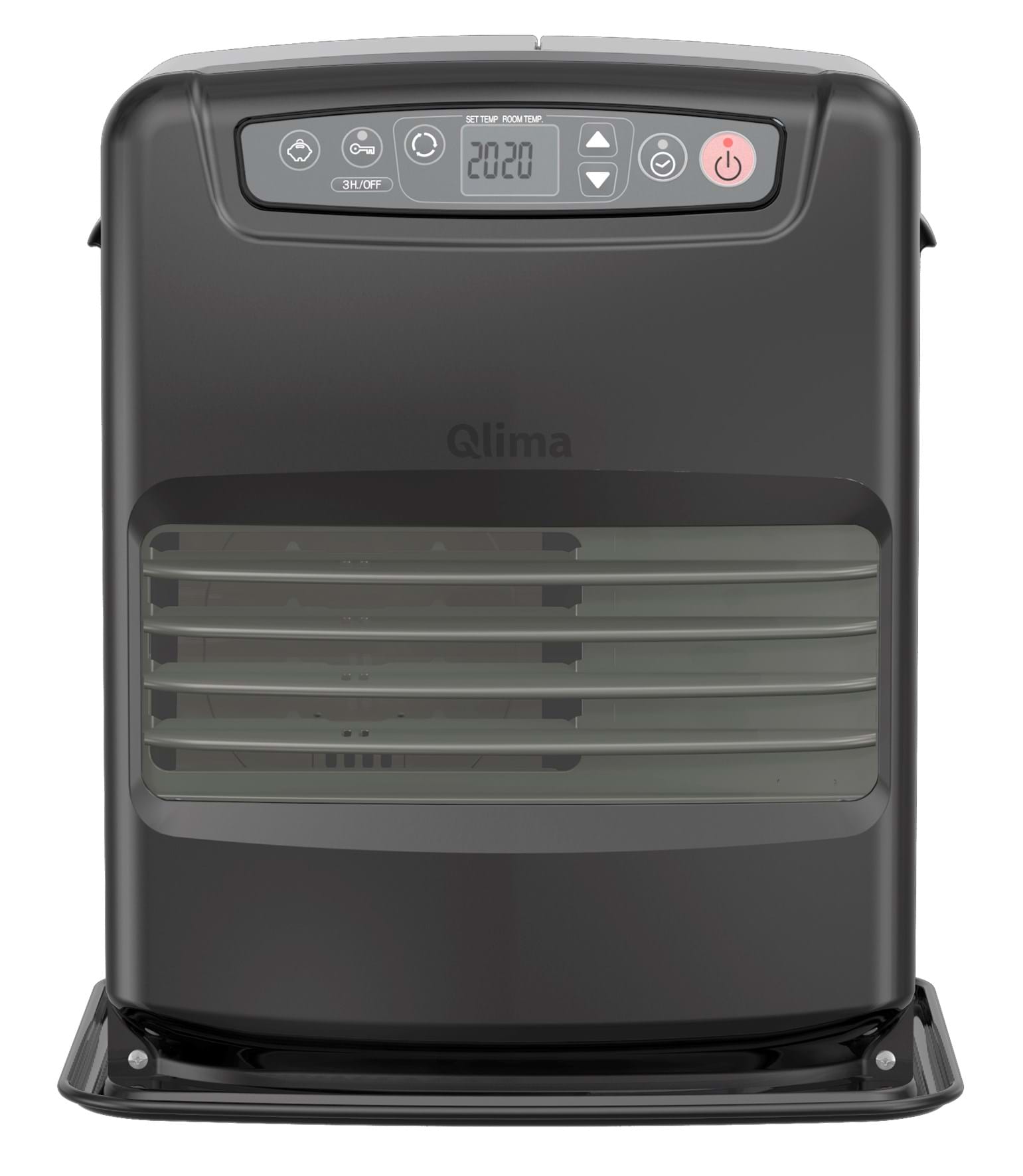 Stufa a combustibile liquido QLIMA SRE 3230 TC-2, premium black