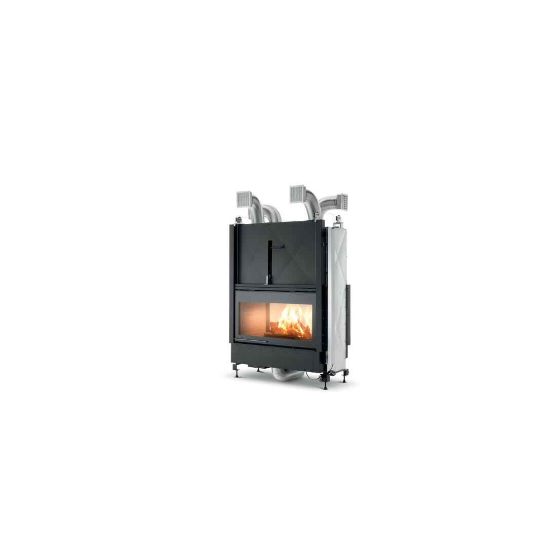 Caminetto a legna Ecomonoblocco WT 78F N11 con O2Ring aria - immagine 2