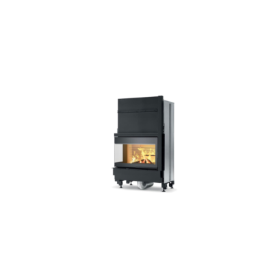 Caminetto a legna Ecomonoblocco WT 78F N11 con O2Ring aria