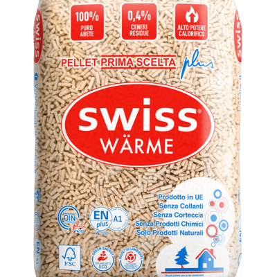 Swiss Wärme – Pellet di abete certificato ENplus A1