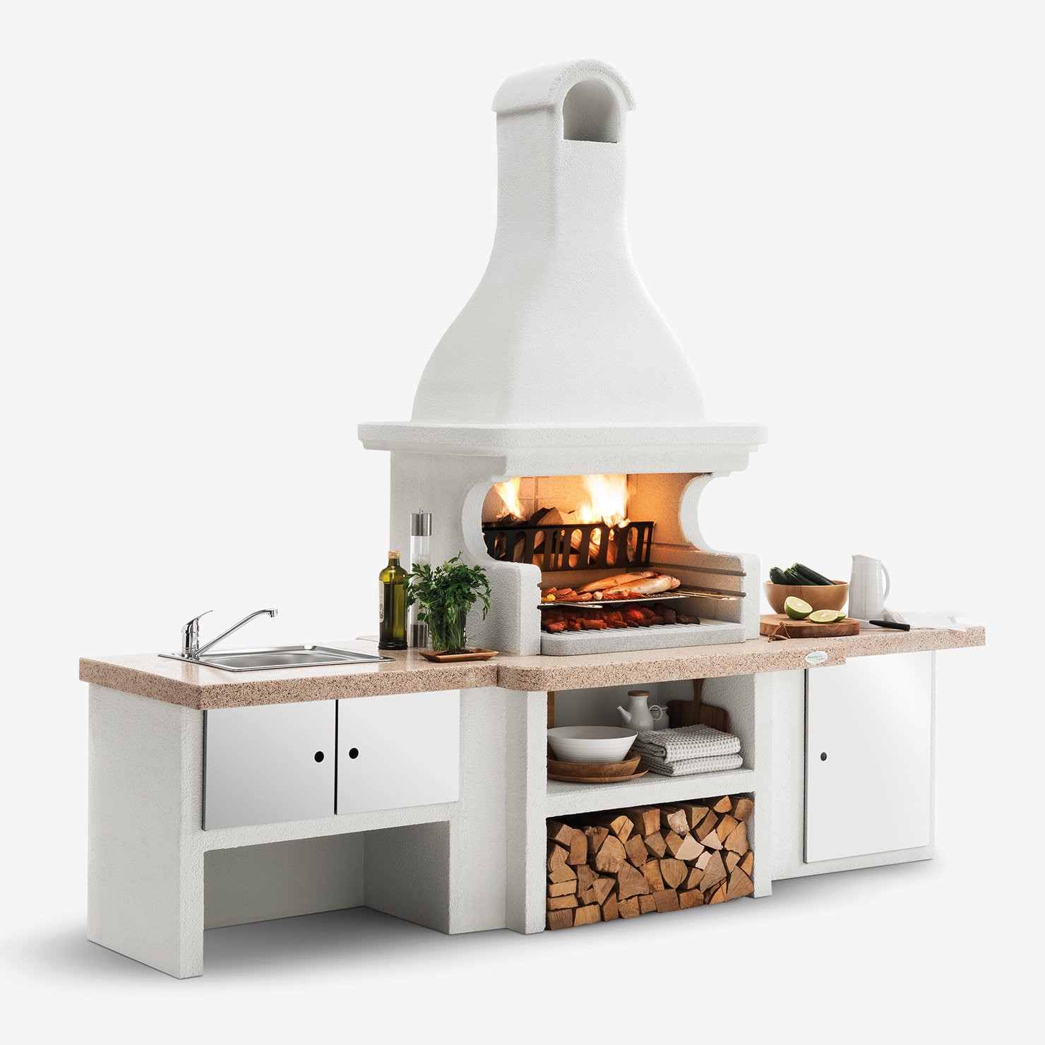 Andros R - Barbecue in cemento - immagine 3