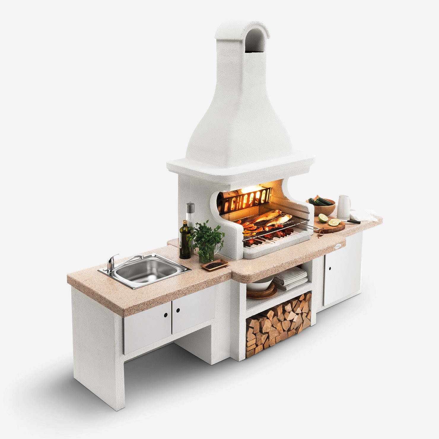 Andros R - Barbecue in cemento - immagine 4