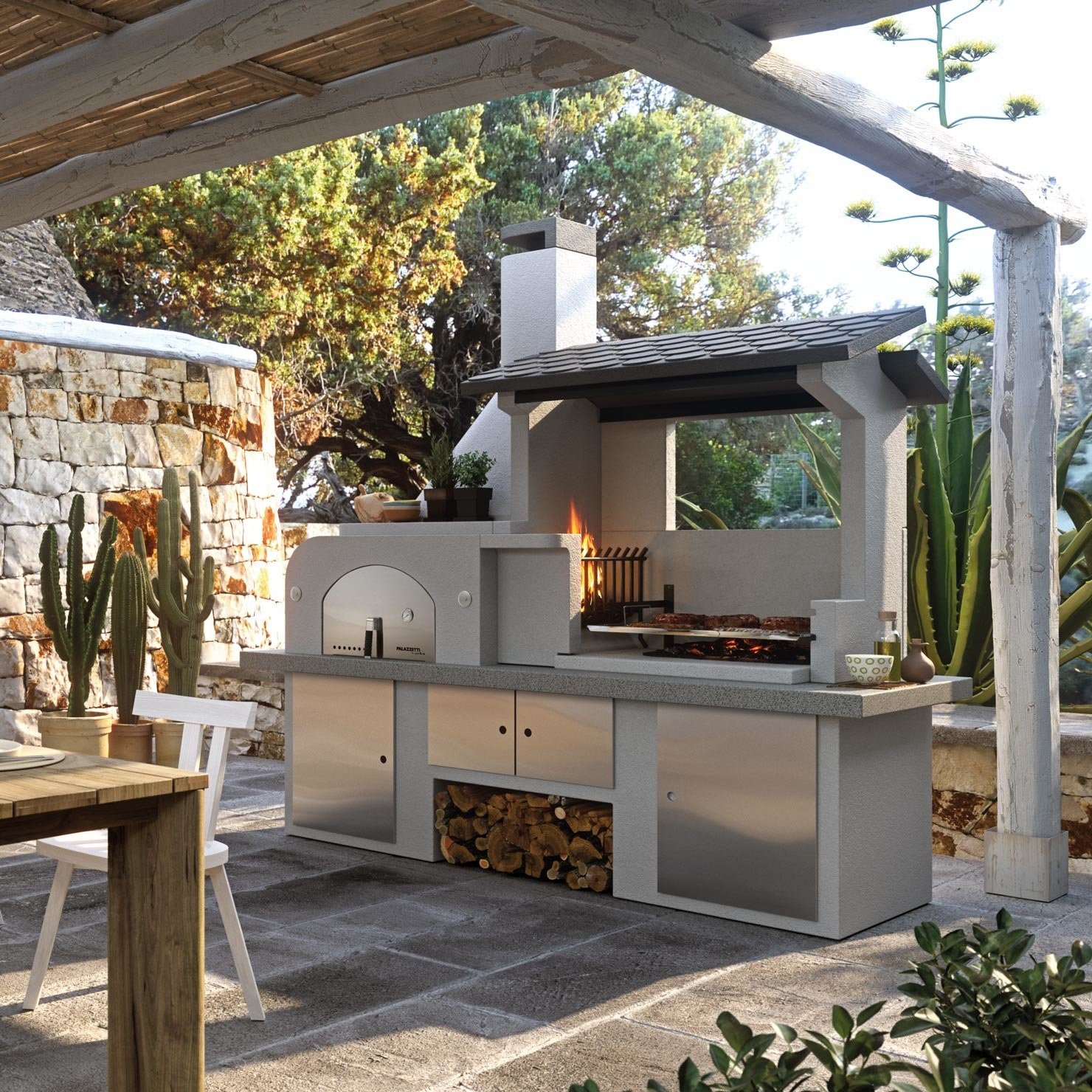 Antille - Barbecue a legna con forno - immagine 11