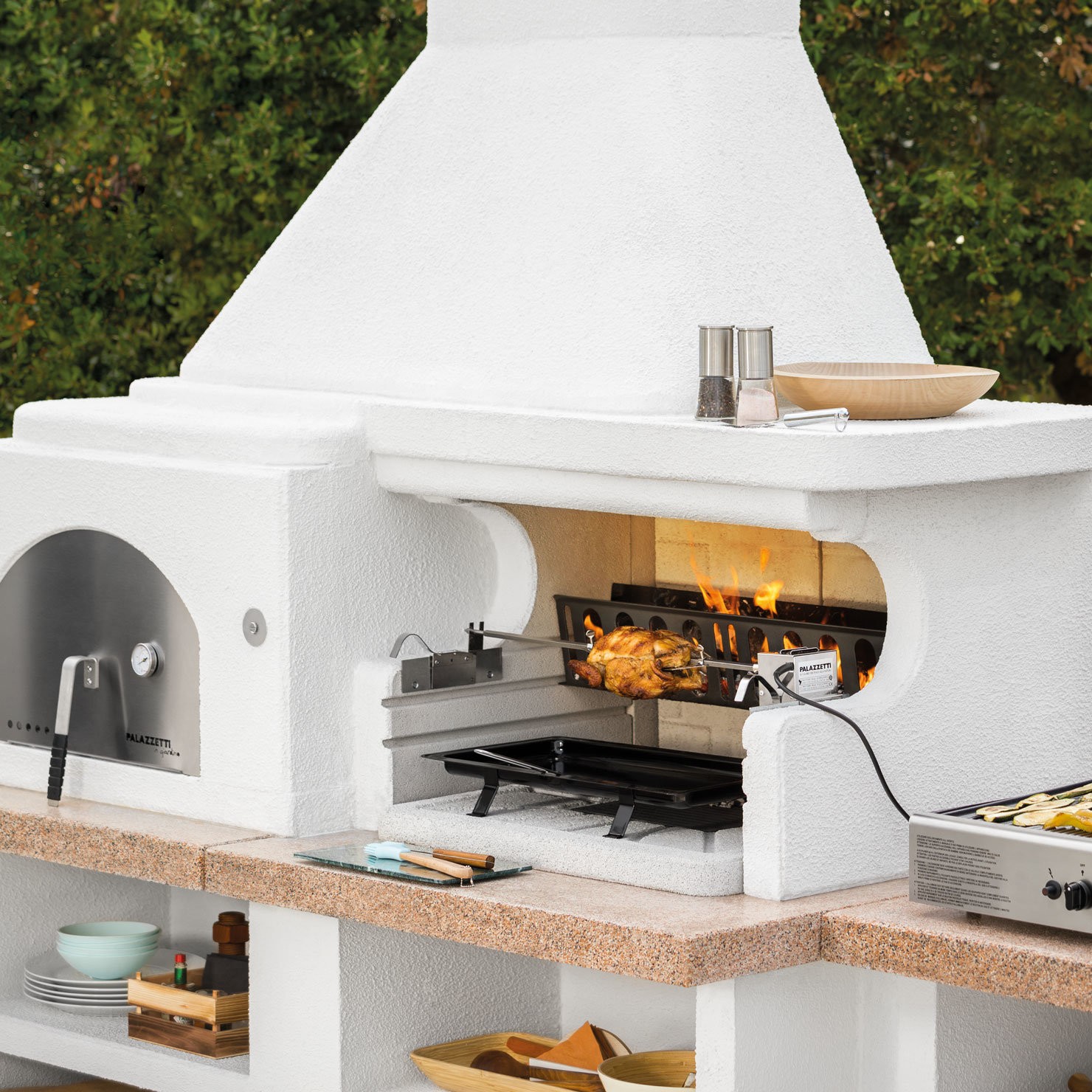 Gargano con forno - Barbecue in cemento - immagine 2