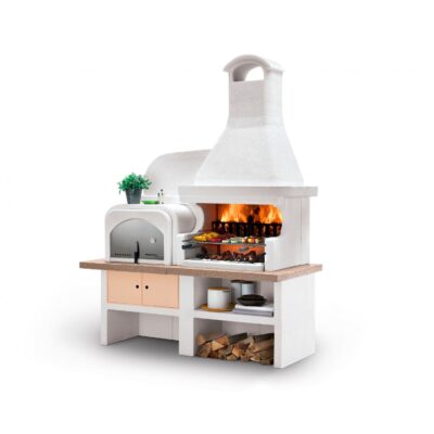 Malibù - Barbecue a legna con forno pizza