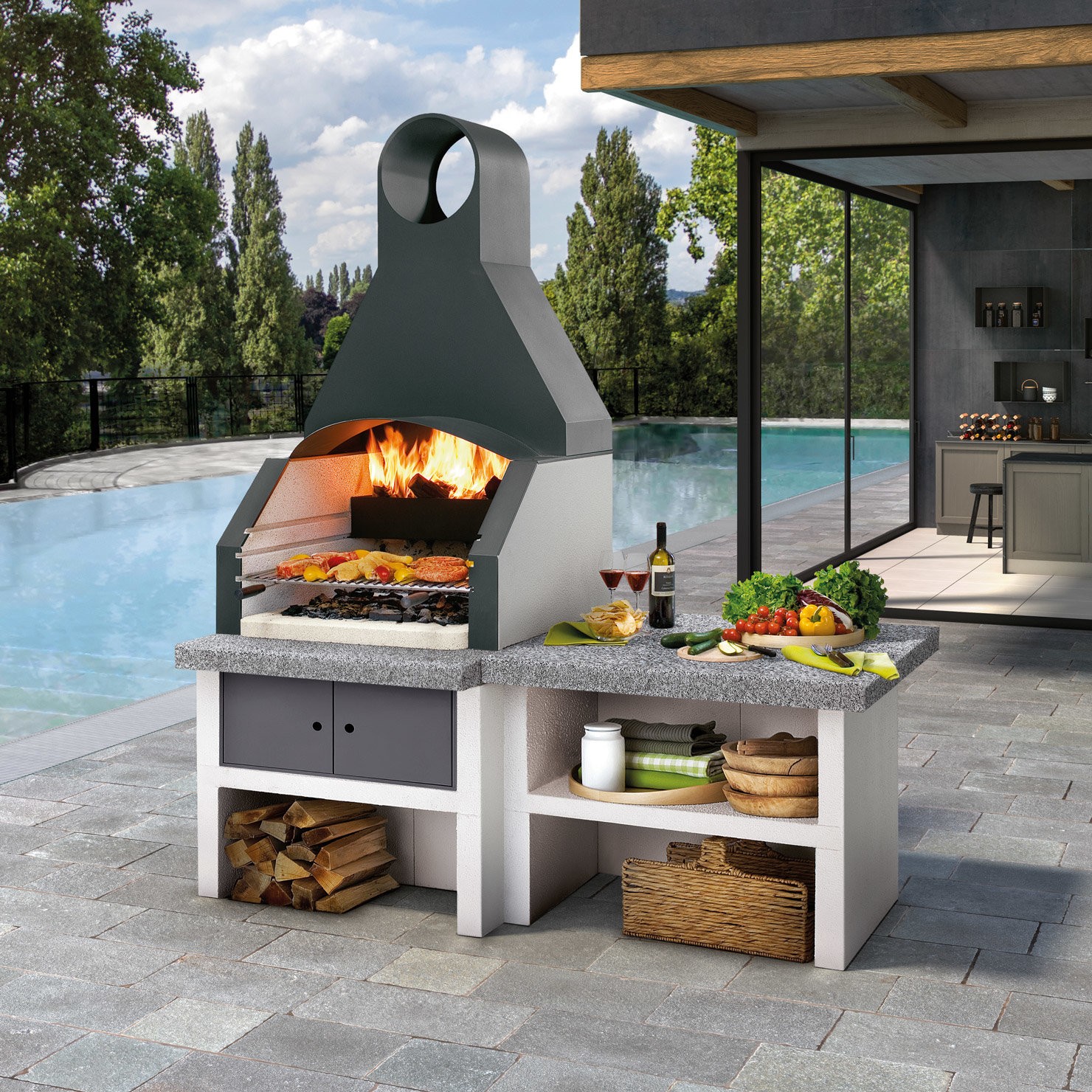 Mikamax – mm – World's Smallest Barbecue – Griglie – Regali – Grills – Compleanni, Halloween, Pic nic – Barbecue Portatile