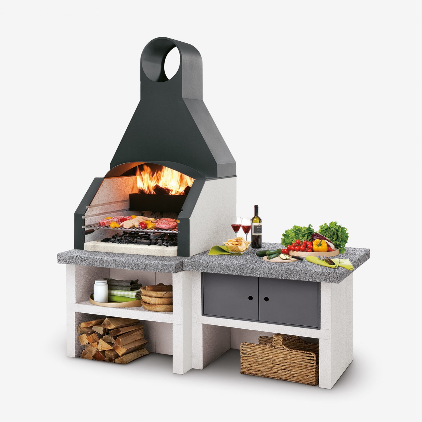 Maxime - Barbecue a legna da esterno - immagine 3