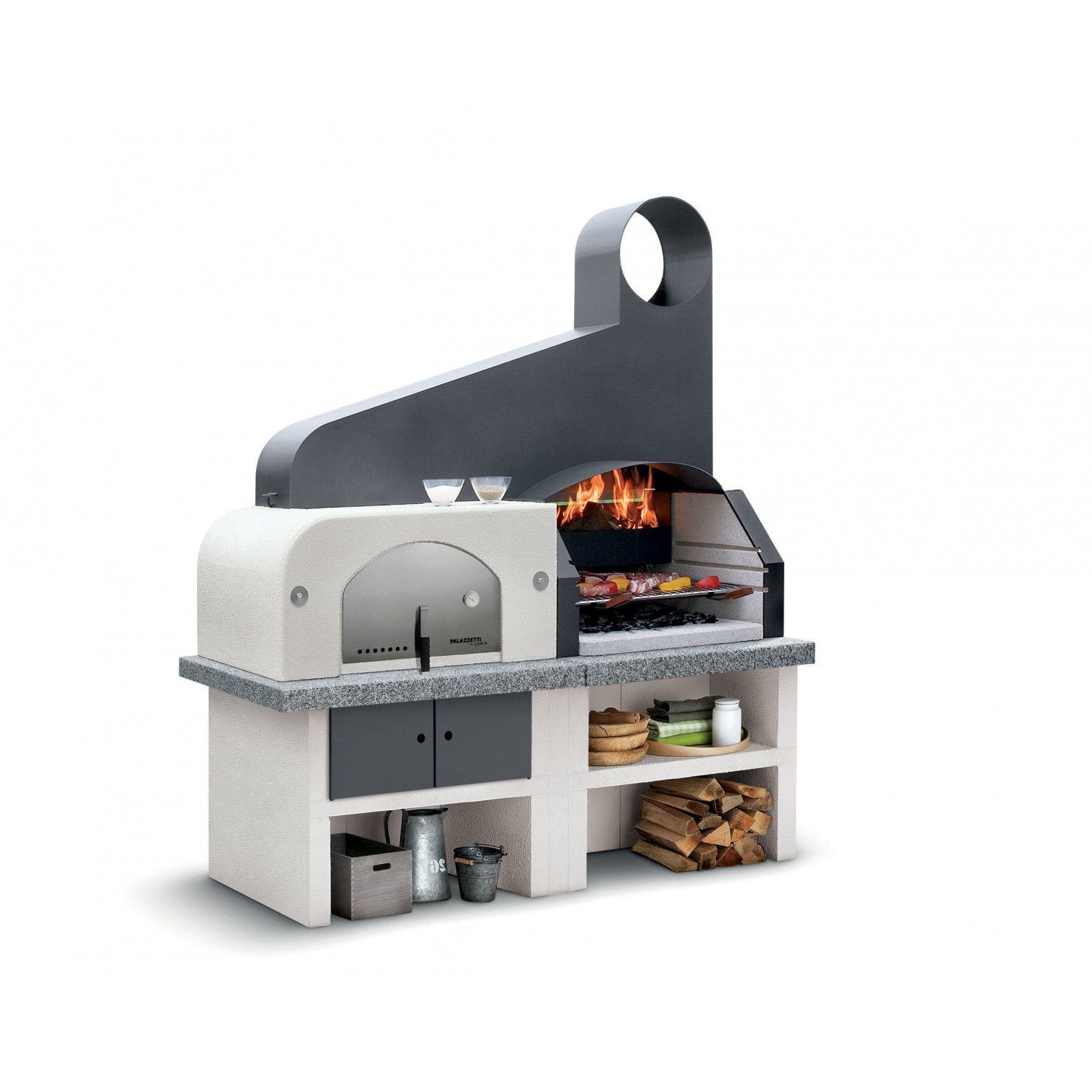 Maxime - Barbecue a legna con forno