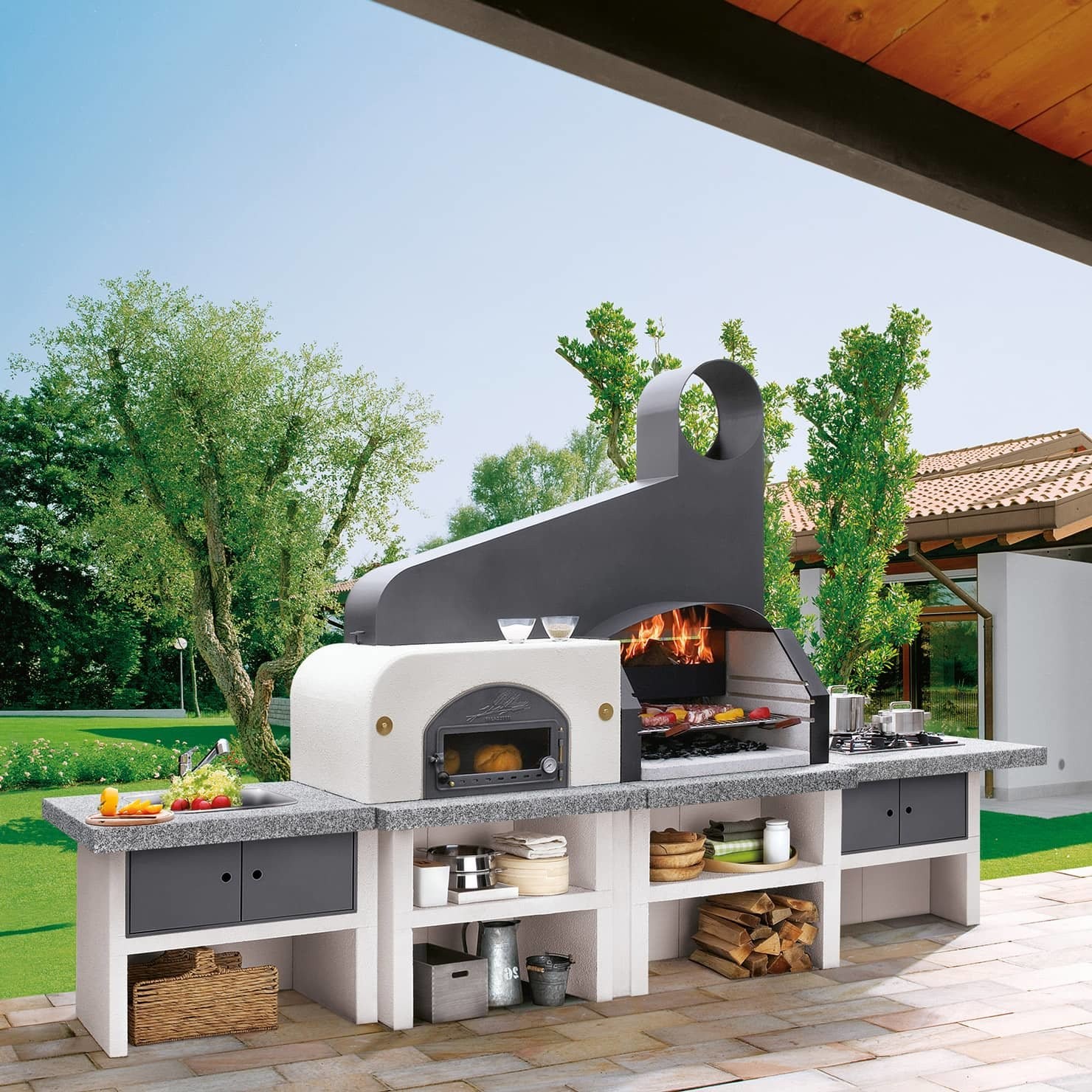 Maxime - Barbecue a legna con forno - immagine 2