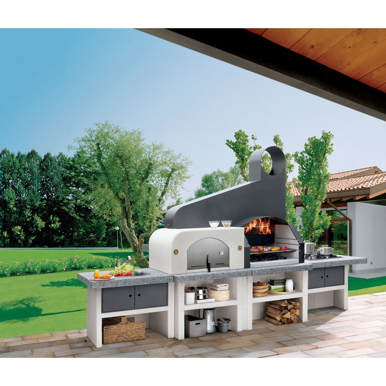 Maxime - Barbecue a legna con forno - immagine 4