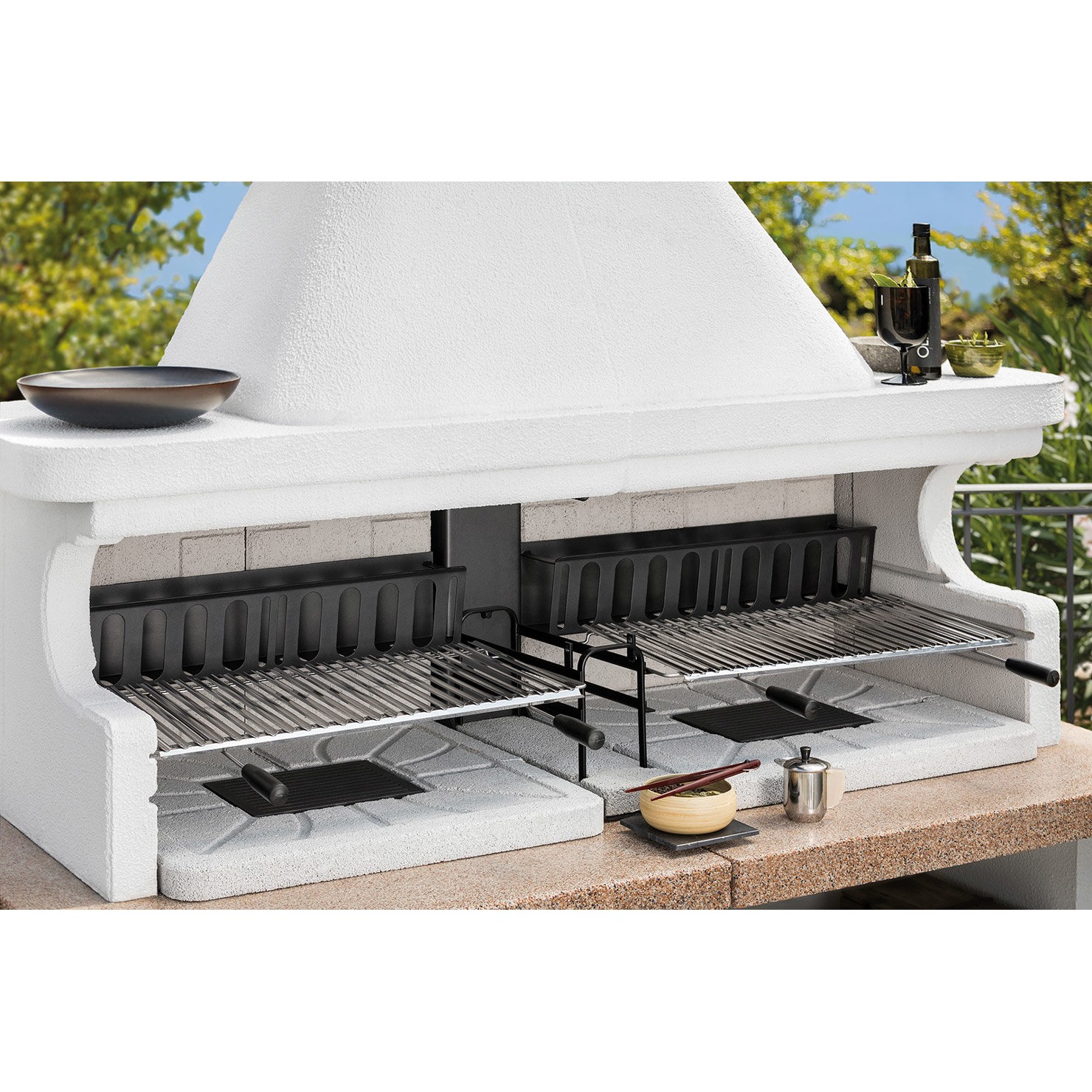 Miami - Barbecue da giardino a legna - immagine 8