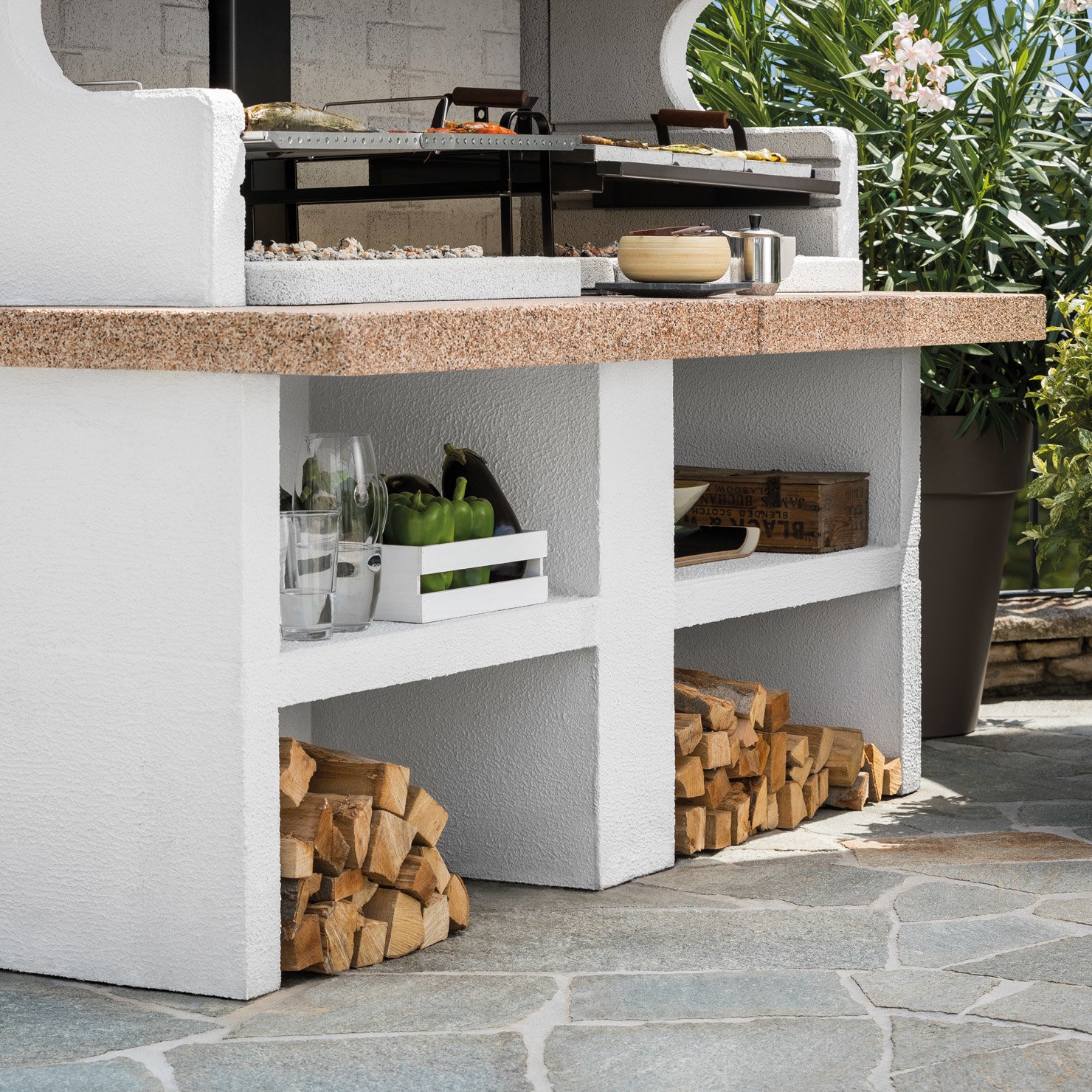 Miami - Barbecue da giardino a legna - immagine 2