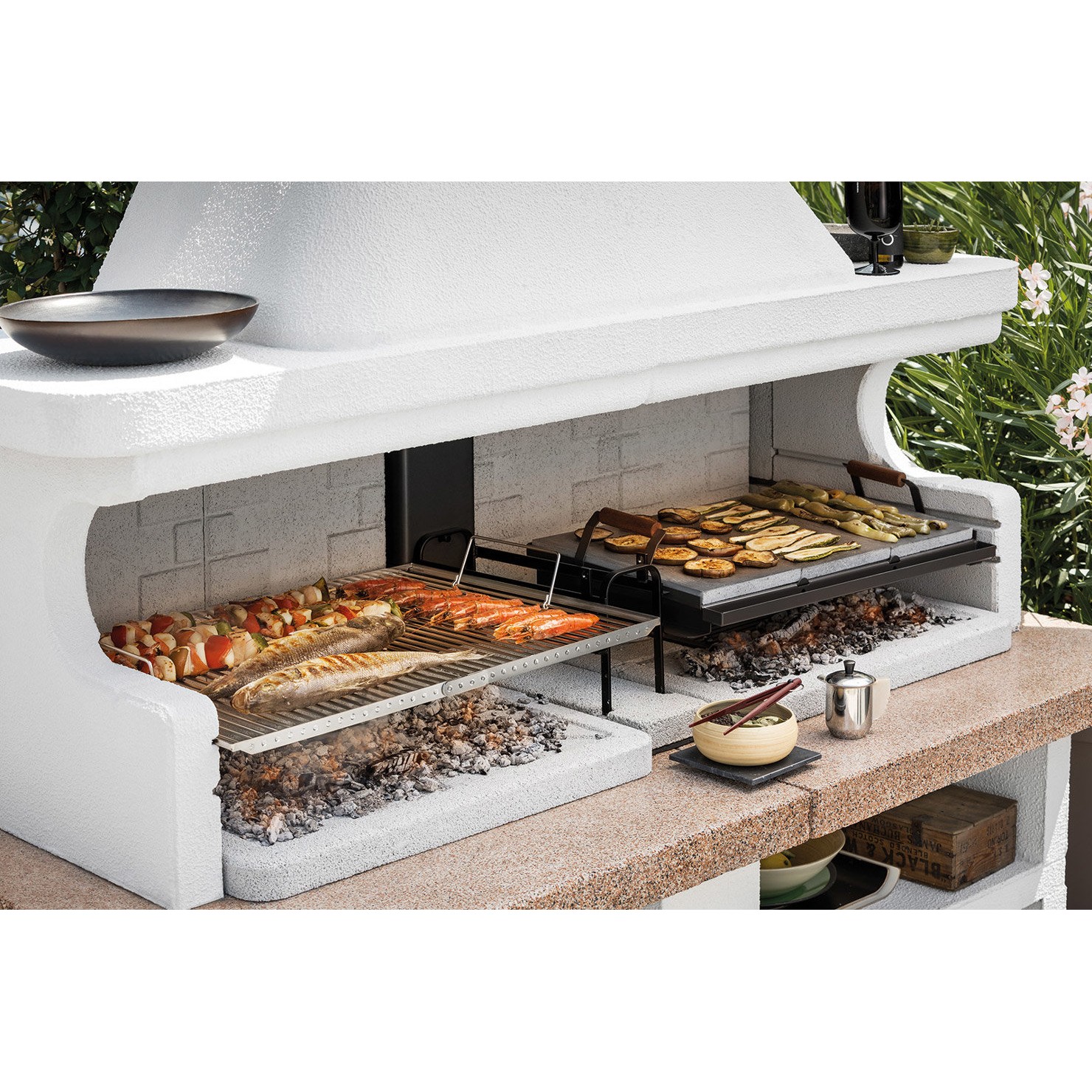 Miami - Barbecue da giardino a legna - immagine 4