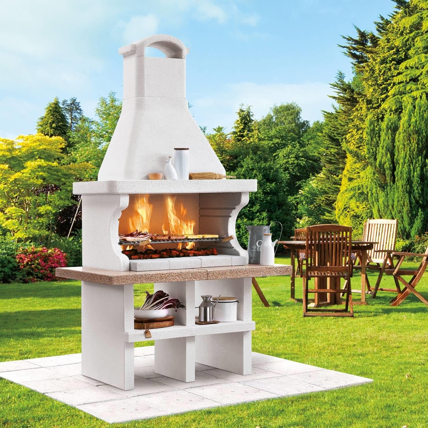 Pianosa - Barbecue da giardino in muratura - immagine 8