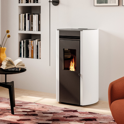 Stufa a pellet palazzetti ecofire Flo TC 9 kW