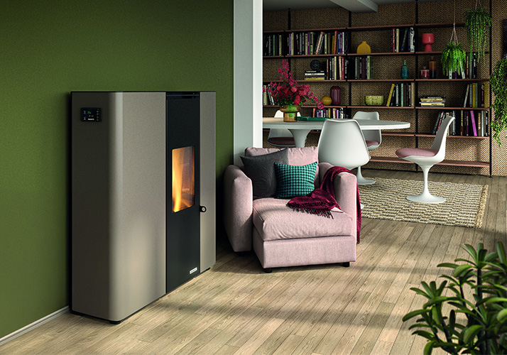 Ecofire Scarlet: Stufa a Pellet da 9 kW