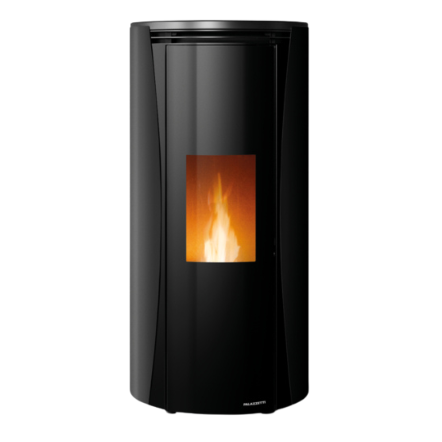 Stufa a Pellet Ermetica Rotonda Vivi 9 (9 kW)
